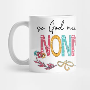 So God Made A Nonna Happy Mother's Day Mug